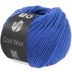 Lana Grossa Cool Wool Mélange 1503 Blauw gemêleerd