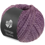 Lana Grossa Vintage Socks 1021 Donkerviolet/pruim gemêleerd