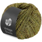 Lana Grossa Vintage Socks 1002 Meigroen/appelgroen/donkergroen gemêleerd