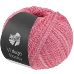 Lana Grossa Vintage Socks 1022 Roze/pink gemêleerd