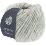 Ecopuno Chunky 124 Lichtgrijs gemêleerd