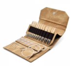 LYKKE Verwisselbare Rondbreinaalden Set Naturale, Tan, 13 cm