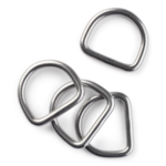 LindeHobby D-ringen, 4x25 mm, 4 stuks