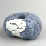Permin Nellie 12 Lichtblauw/roze/bordeaux
