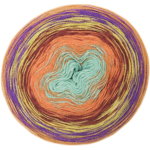 Rico Design Creative Wool Dégradé Super 6 12 Oranje-groen