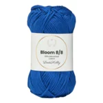 LindeHobby Bloom 8/8 Mercerized Cotton 35 Koningsblauw