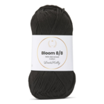 LindeHobby Bloom 8/8 Mercerized Cotton 01 Zwart