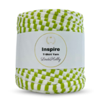 LindeHobby Inspire Print 12 Wit en groen gestreept