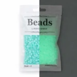 LindeHobby Beads Glow 03 Blauw