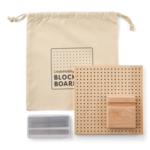 LindeHobby Blockingbord, Hout, 20x20 cm