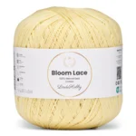LindeHobby Bloom Lace Mercerized Cotton 21 Zachtgeel