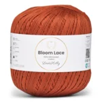 LindeHobby Bloom Lace Mercerized Cotton 36 Baksteenrood