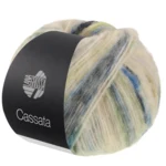 Lana Grossa Cassata 15 Bleekgeel/meigroen/grijsgroen/blauw/zandgeel