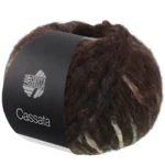 Lana Grossa Cassata 19 Donkerbruin/zandbeige/nougat/groengrijs