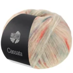 Lana Grossa Cassata 14 Crème/jade/petrol/zachtgrijs/terracotta