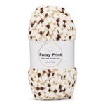LindeHobby Fuzzy Chenille Print 02 Ochtendkoffie