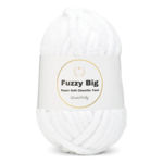LindeHobby Fuzzy Chenille BIG 01 Wit