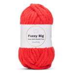 LindeHobby Fuzzy Chenille BIG 11 Bloed rood