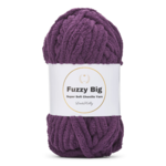LindeHobby Fuzzy Chenille BIG 15 Pruim