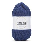 LindeHobby Fuzzy Chenille BIG 17 Marine blauw