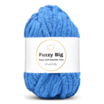LindeHobby Fuzzy Chenille BIG 36 Blauw