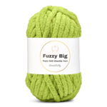 LindeHobby Fuzzy Chenille BIG 32 Gras groen