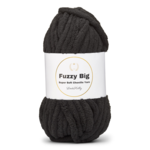 LindeHobby Fuzzy Chenille BIG 02 Zwart