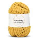 LindeHobby Fuzzy Chenille BIG 23 Mosterd