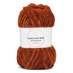 LindeHobby Fuzzy Chenille Gold Lurex 34 Koper