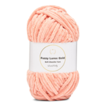 LindeHobby Fuzzy Chenille Gold Lurex 06 Zalm