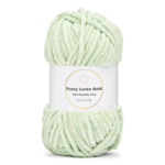 LindeHobby Fuzzy Chenille Gold Lurex 03 Mintgroen