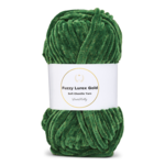 LindeHobby Fuzzy Chenille Gold Lurex 38 Groen