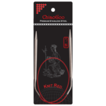 ChiaoGoo Rondbreinaalden Knit Red Roestvrij Staal (23-100 cm) 60 cm