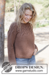 262-15 Autumn Valley Sweater by DROPS Design