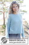263-24 Tide Song Sweater by DROPS Design