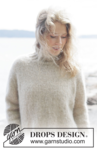 262-24 Frosted Oats Sweater by DROPS Design