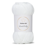 LindeHobby Cotton 8/8 – Natural Harmony, 10 bollen 019 Bianco
