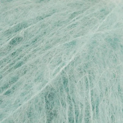 DROPS BRUSHED Alpaca Silk 15 Licht zeegroen (Uni colour)
