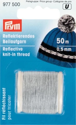Prym reflecterend garen 0,5 mm x 50 m