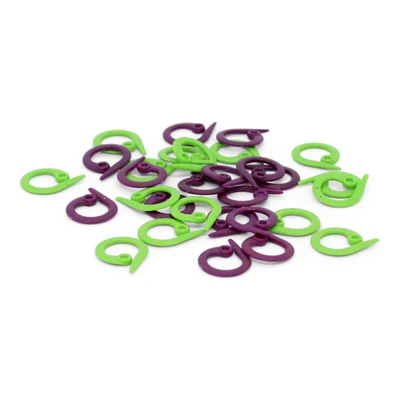 KnitPro Steekmarkeerders, open ringen (30 stuks)