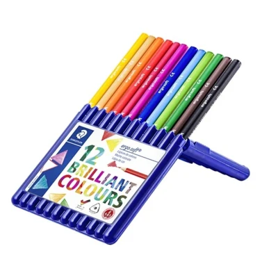 STAEDTLER Ergosoft 157 kleurpotloden, 12 stuks