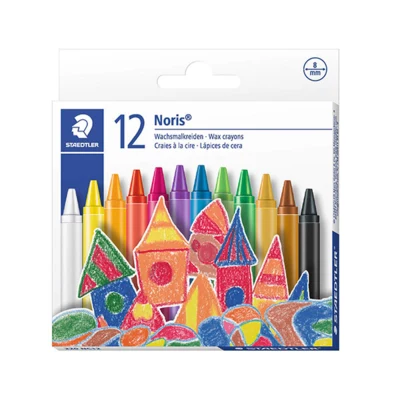 STAEDTLER Noris Club 220 Waskrijt, 12 stuks