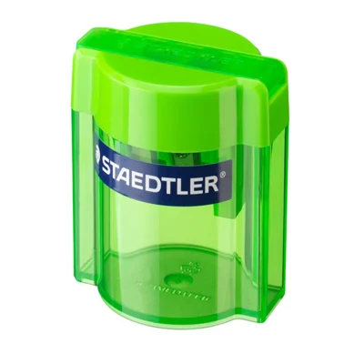 STAEDTLER Puntenslijper met Dubbele Container, ass. kleuren