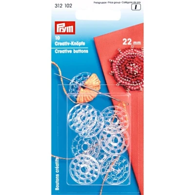 Prym Creatieve Knopen 22 mm, 10 stuks