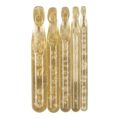 Haaknaaldenset, Transparant, Maat 12-25 mm, 5 stuks