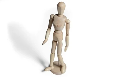 Mannequin Hout 30 cm