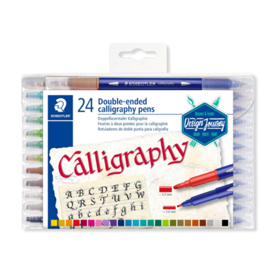 STAEDTLER Kalligrafitusser Duo, 24 stuks