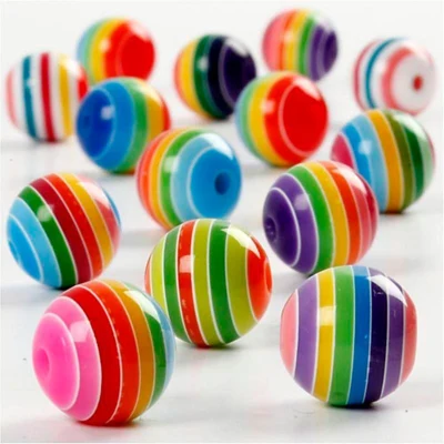 Multimix kralen 12 mm, 50 stuks