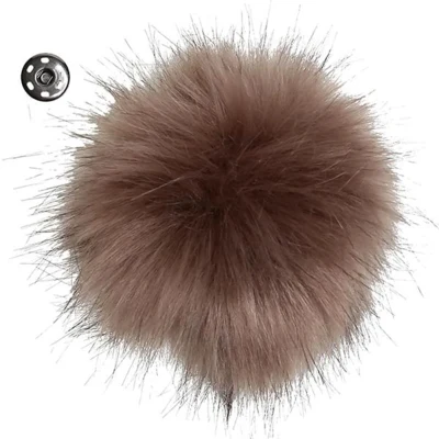 Go Handmade Pompon met drukknop, 11 cm