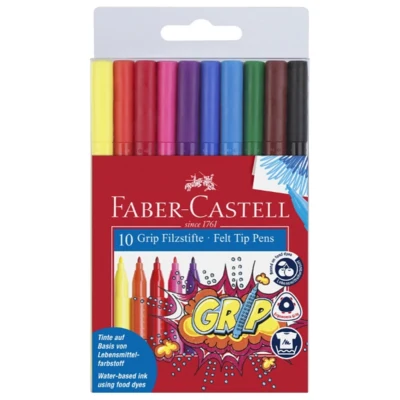 Faber-Castell Gripviltstiften 10 stuks
